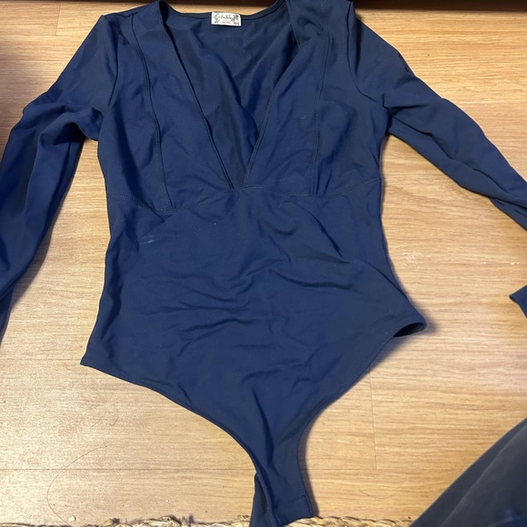 Free people duo corset cami bodysuit - Picture 2 of 5